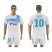 Marseille #10 Lass Home Soccer Club Jersey