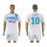 Marseille #10 Lass Home Soccer Club Jersey