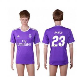 Real Madrid #23 Danilo Away Soccer Club Jersey