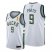 Nike Milwaukee Bucks #9 Bobby Portis 2021 NBA Finals Champions Swingman Association Edition Jersey White Mens
