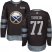 Adidas Buffalo Sabres #77 Pierre Turgeon Black 1917-2017 100th Anniversary Stitched NHL Jersey