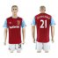 West Ham United #21 Ogbonna Home Soccer Club Jersey