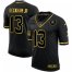 Cleveland Browns #13 Odell Beckham Jr. Mens Nike 2020 Salute To Service Golden Limited NFL Jersey Black