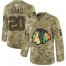 Adidas Chicago Blackhawks #20 Brandon Saad Camo Authentic Stitched NHL Jersey