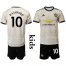 Manchester United #10 Rashford Away Kid Soccer Club Jersey