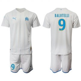 Marseille #9 Balotelli Home Soccer Club Jersey