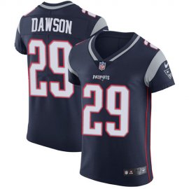 Nike New England Patriots #29 Duke Dawson Navy Blue Team Color Mens Stitched NFL Vapor Untouchable Elite Jersey