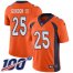 Nike Denver Broncos #25 Melvin Gordon III Orange Team Color Youth Stitched NFL 100th Season Vapor Untouchable Limited Jersey