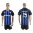 Inter Milan #15 Ansaldi Home Soccer Club Jersey