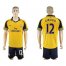 Arsenal #12 Giroud Away Soccer Club Jersey