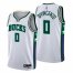 Milwaukee Milwaukee Bucks #0 Donte Divincenzo Mens Nike White 2021/22 Swingman NBA Jersey – City Edition Mens