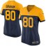 Nike Green Bay Packers #80 Jimmy Graham Navy Blue Alternate Womens Stitched NFL New Limited Jersey
