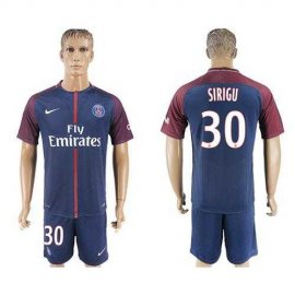 Paris Saint-Germain #30 Sirigu Home Soccer Club Jersey