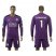 Leicester City #1 Schmeichel Purple Goalkeeper Long Sleeves Soccer Country Jersey
