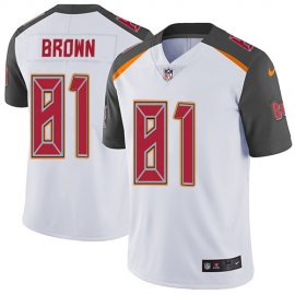 Nike Tampa Bay Buccaneers #81 Antonio Brown White Youth Stitched NFL Vapor Untouchable Limited Jersey