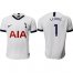 Tottenham Hotspur #1 LLORIS White Home Soccer Club Jersey
