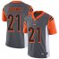 Nike Cincinnati Bengals #21 Mackensie Alexander Silver Mens Stitched NFL Limited Inverted Legend Jersey