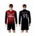 AC Milan #91 Bertolacci Home Long Sleeves Soccer Club Jersey