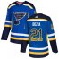 Adidas St. Louis Blues #21 Tyler Bozak Blue Home Authentic Drift Fashion Stitched NHL Jersey