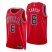 Nike Chicago Bulls #6 Alex Caruso Red Mens 2021-22 NBA 75th Anniversary Diamond Swingman Jersey – Icon Edition Mens