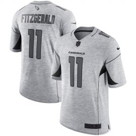 Nike Arizona Cardinals #11 Larry Fitzgerald Gray Mens Stitched NFL Limited Gridiron Gray II Jersey