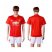 Manchester United Blank Red Home Soccer Club Jersey