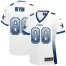 Nike Dallas Cowboys #88 Michael Irvin White Womens Stitched NFL Elite Drift Fashion Jersey