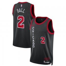 Lonzo Ball Chicago Bulls Nike Unisex 2023/24 Swingman Jersey – Black – City Edition