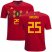 Belgium #25 Januzaj Home Kid Soccer Country Jersey