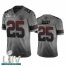 Kansas City Chiefs #25 LeSean McCoy Smoky Gray Super Bowl LIV 2020 Mens Nike Vapor Limited City Edition NFL Jersey