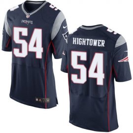 Nike New England Patriots #54 Donta Hightower Navy Blue Team Color Mens Stitched NFL New Elite Jersey