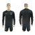 Italy Blank Black Long Sleeves Goalkeeper Soccer Country Jersey
