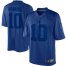 Nike New York Giants #10 Eli Manning Royal Blue Mens Stitched NFL Drenched Limited Jersey