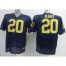Michigan Wolverines 20 Mike Hart Navy Blue NCAA Jerseys