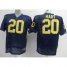 Michigan Wolverines 20 Mike Hart Navy Blue NCAA Jerseys