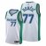 Dallas Dallas Mavericks #77 Luka Doncic Mens 2021-22 City Edition White NBA Jersey Mens