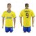 Juventus #9 Morata Away Soccer Club Jersey