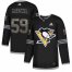 Adidas Pittsburgh Penguins #59 Jake Guentzel Black Authentic Classic Stitched NHL Jersey