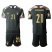 Italy #21 Donnarumma Black Goalkeeper Soccer Country Jersey