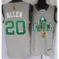 Boston Celtics 20 Ray Allen Grey 2010 Finals Commemorative Jersey Cheap