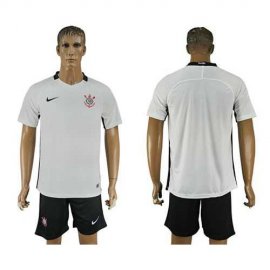 Corinthians Blank White Home Soccer Club Jersey
