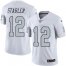 Nike Las Vegas Raiders #12 Kenny Stabler White Mens Stitched NFL Limited Rush Jersey