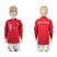 Bayern Munchen Blank Home Long Sleeves Kid Soccer Club Jersey