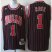 Chicago Bulls 1 Derrick Rose Black Red Strip Revolution 30 Swingman NBA Jerseys Cheap