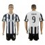 Juventus #9 Higuain Home Soccer Club Jersey