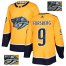 Adidas Nashville Predators #9 Filip Forsberg Yellow Home Authentic Fashion Gold Stitched NHL Jersey