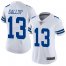 Nike Dallas Cowboys #13 Michael Gallup White Womens Stitched NFL Vapor Untouchable Limited Jersey