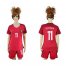 Womens Portugal #11 Vieirinha Home Soccer Country Jersey