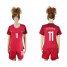 Womens Portugal #11 Vieirinha Home Soccer Country Jersey
