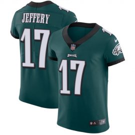 Nike Philadelphia Eagles #17 Alshon Jeffery Midnight Green Team Color Mens Stitched NFL Vapor Untouchable Elite Jersey